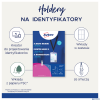 Holdery na identyfikatory A6 ze smyczą, zestaw identyfikatorów 105 x 148 mm, 10 szt. etui na identyfikatory + smycze + 3 ark. / 